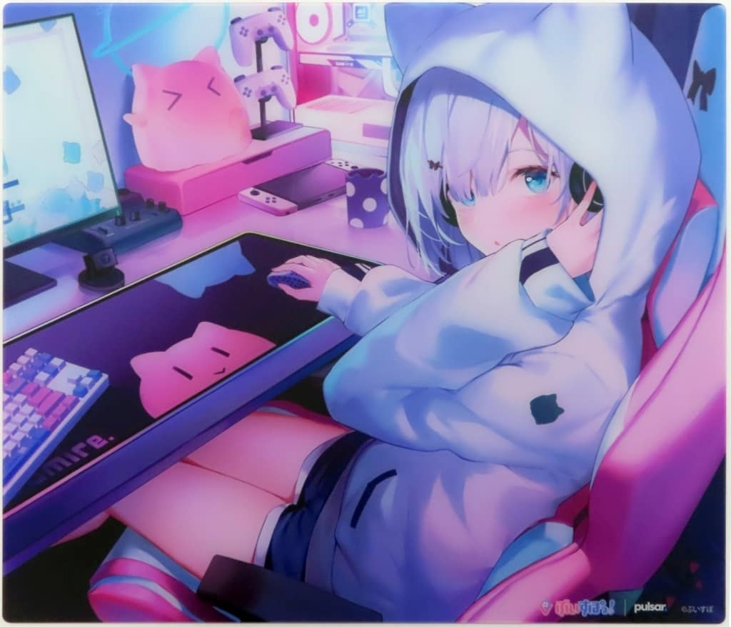 【新品未開封】ぶいすぽっ！ ガラスマウスパッド 花芽すみれ VSPO! GEAR 新品未開封】ぶいすぽっ！ ガラスマウスパッド 花芽すみれ VSPO! GEAR