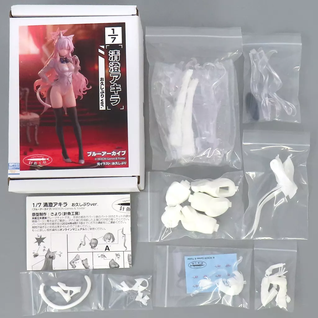 清澄アキラ お久しぶりver.（針魚工房）ガレージキット 塗装済み 完成品 Yahoo!オークション - 【塗装済完成品】清澄アキラ お久しぶりver. 針