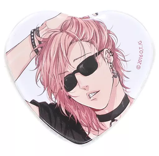 ヤリチンビッチ部 百合 缶バッジ 2点 ヤリチンビッチ部】百合絢斗/ ハート缶バッジ - メルカリ