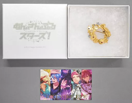 あんさんぶるスターズ！ 五奇人ブローチ AGF2018『あんスタ』五奇人のスノードーム＆各キャラのモチーフを