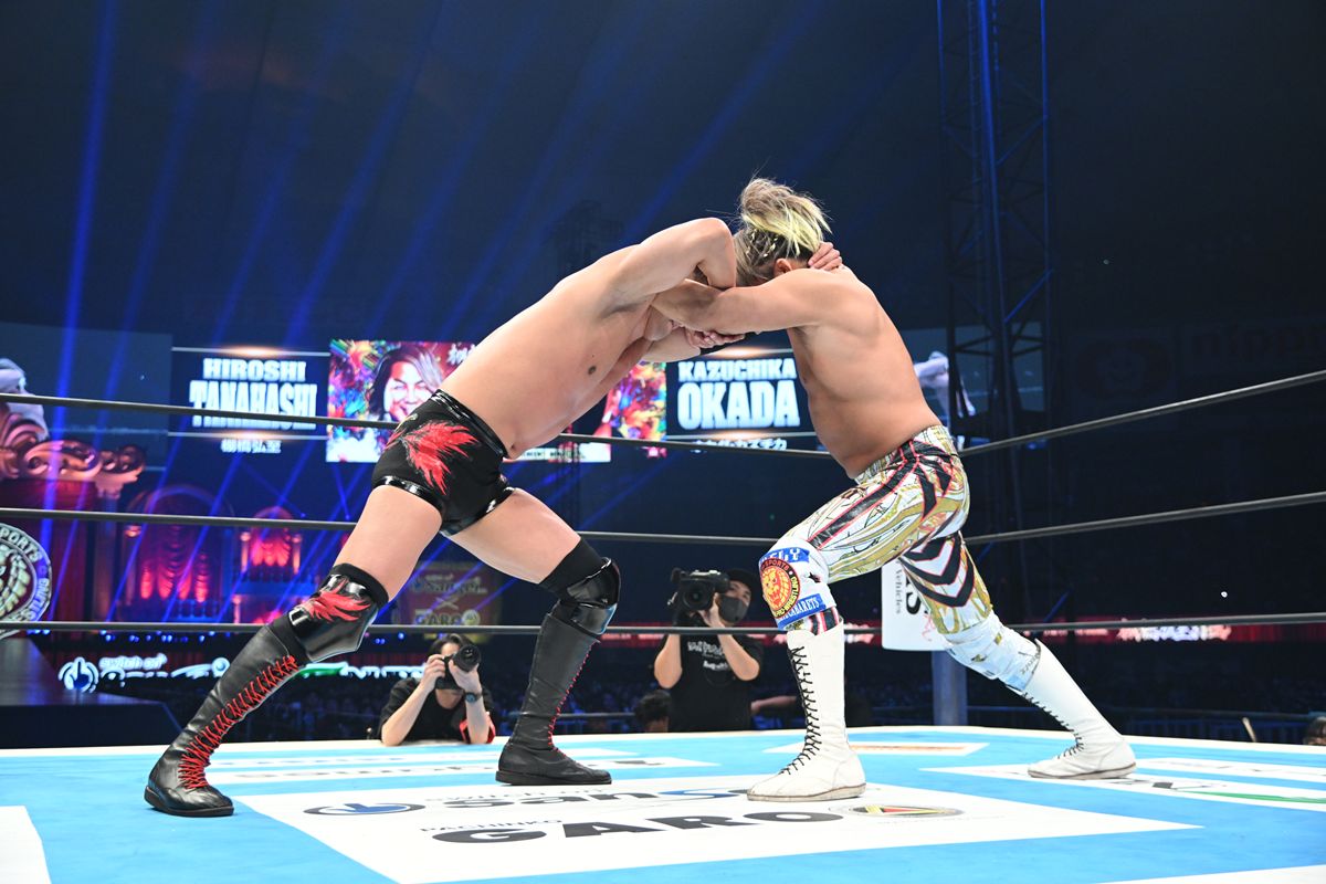 新日本】オカダ・カズチカ、涙なき介錯！ 棚橋弘至に感謝の座礼