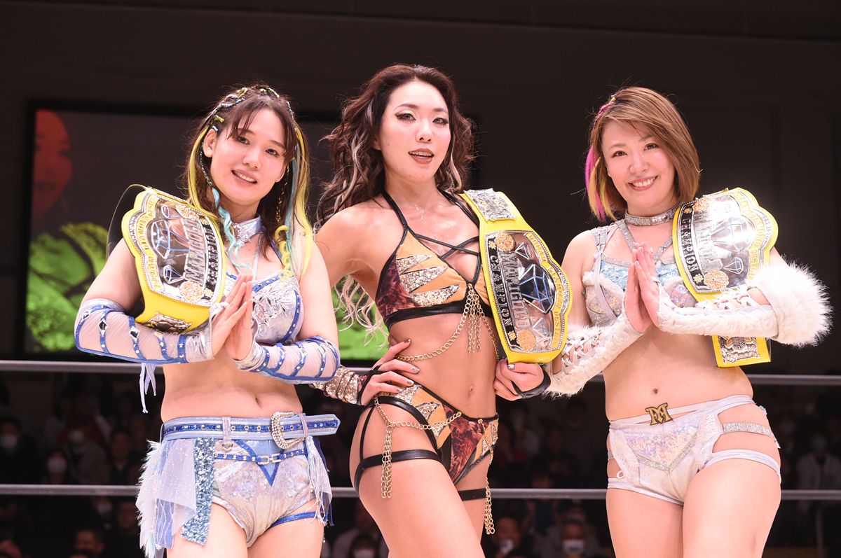 マリーゴールド】桜井麻衣＆翔月なつみ＆山中絵里奈が初代3Dトリオス