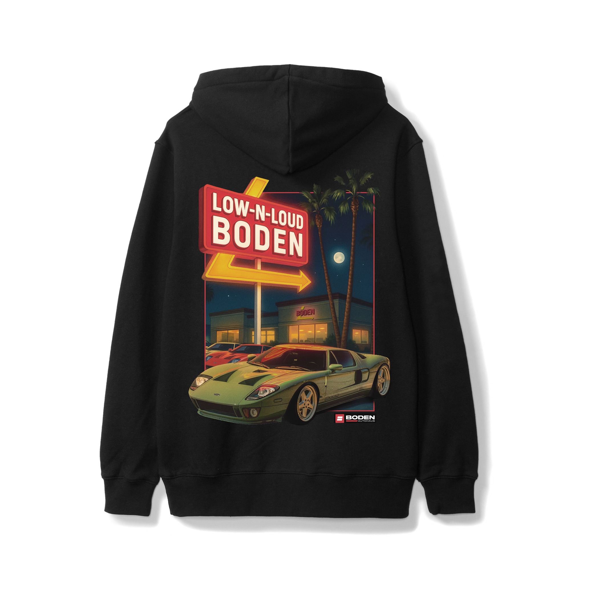 Low-N-Loud Ford GT Hoodie | Boden Autohaus
