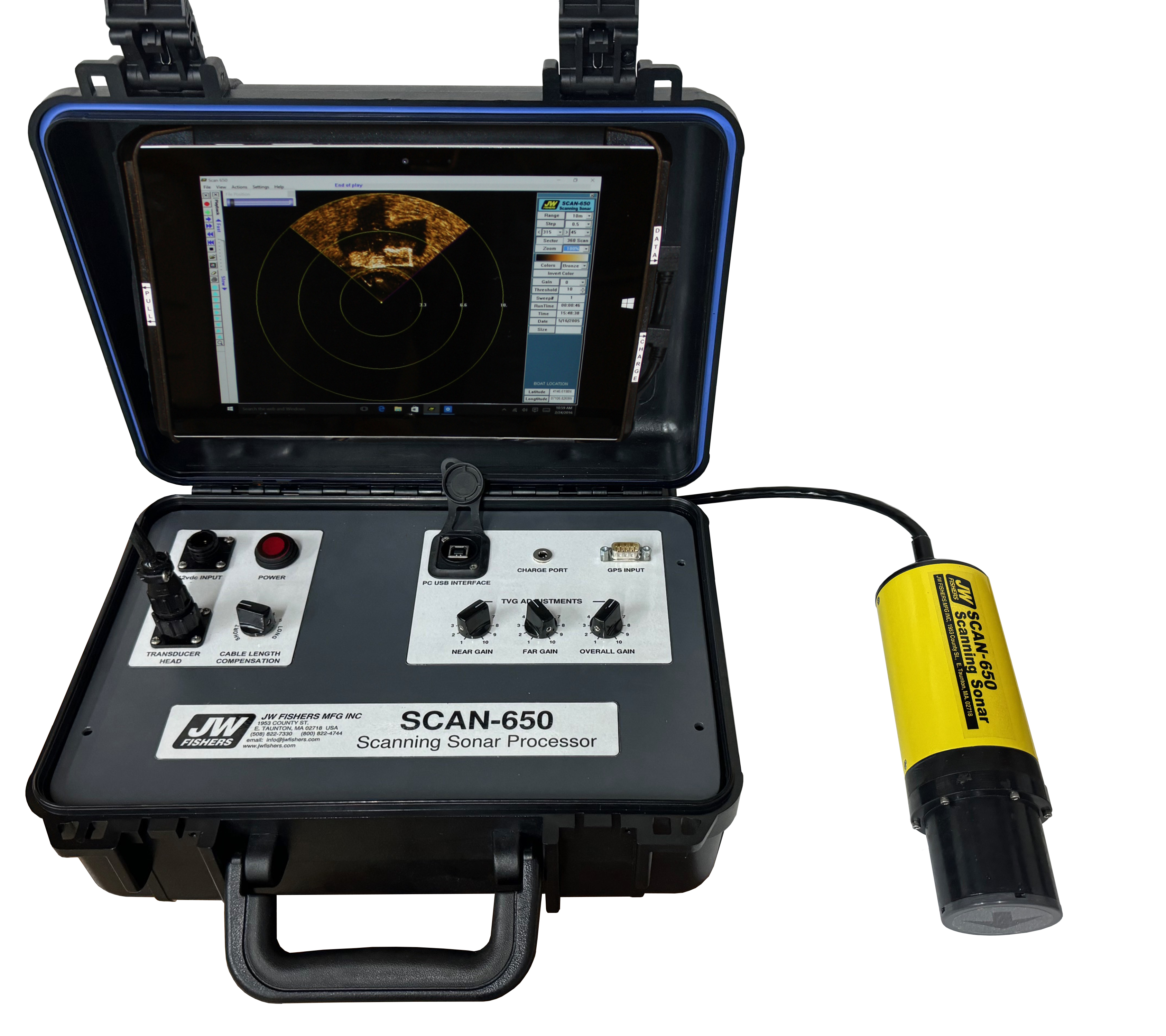 SCAN-650 Sector Scanning Sonar | JW Fishers
