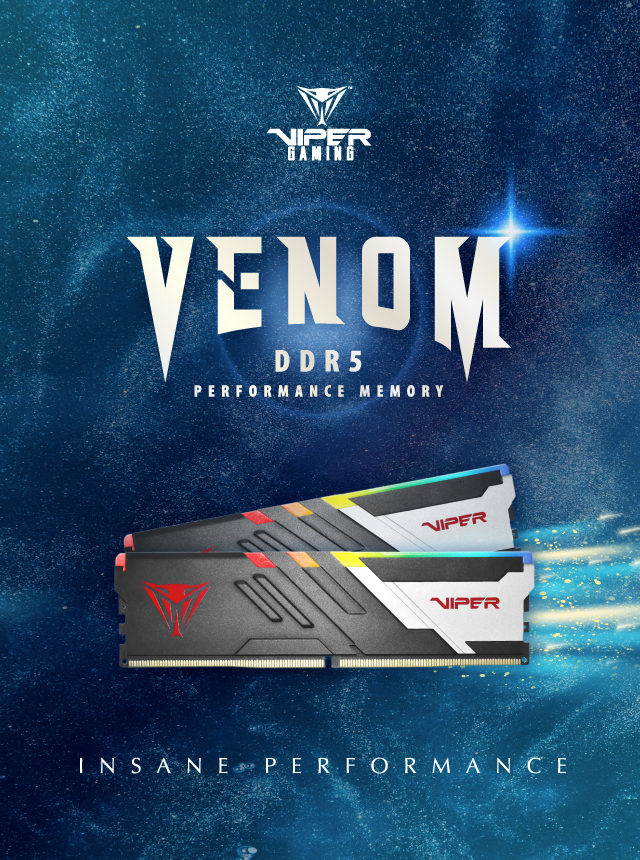 Viper Venom RGB & Non-RGB DDR5 Performance DRAM | Viper Gaming