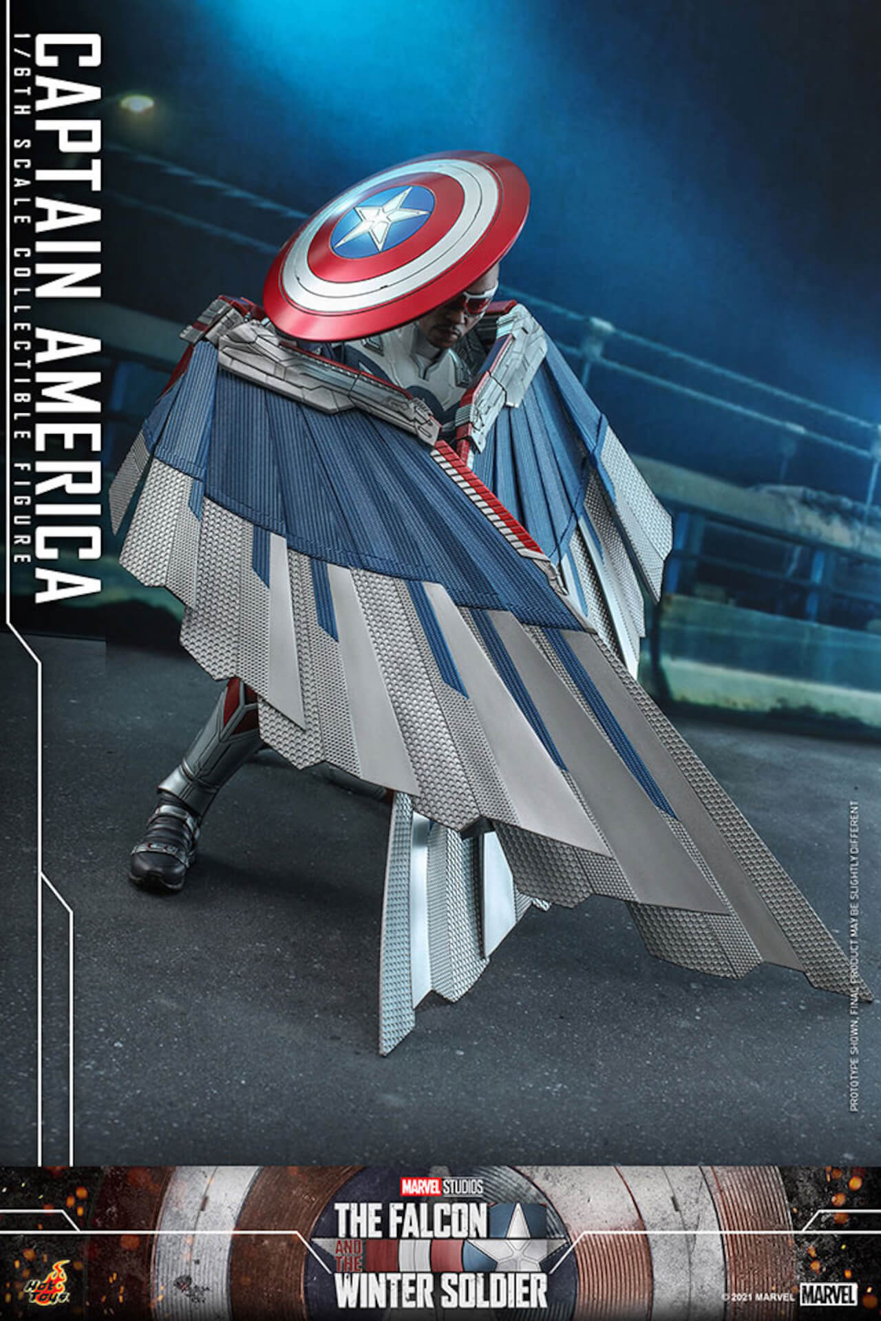 新たなキャプテン・アメリカが早くもホットトイズでフィギュアに