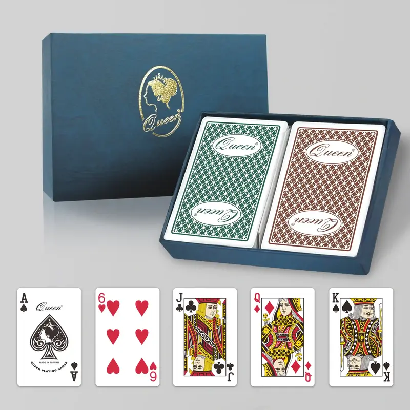 プラスチック製トランプ - Queen Playing Card Inc.