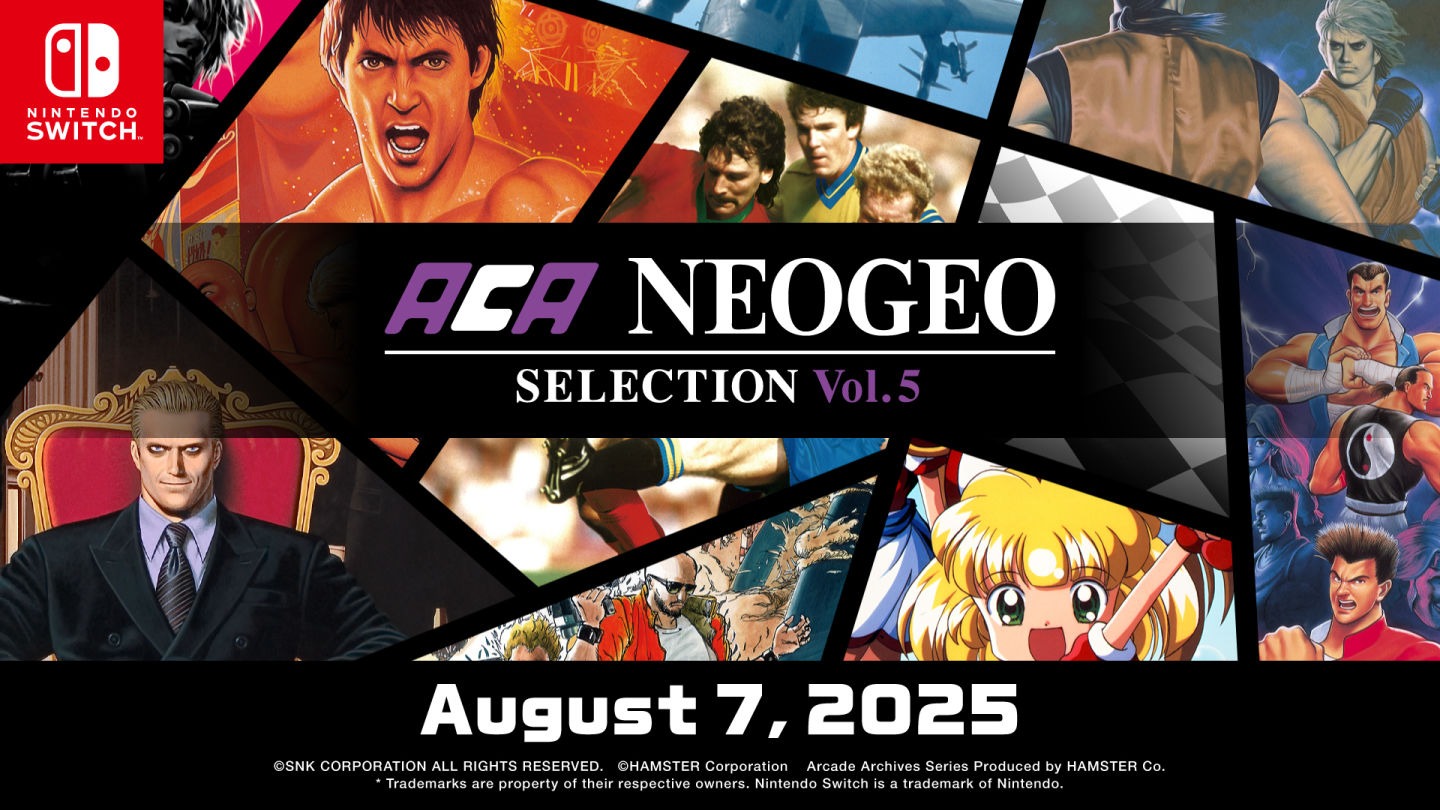 NS Switch 】ACA NeoGeo 精選集Selection Vol.5 / Vol.6 - 御玩家Royal