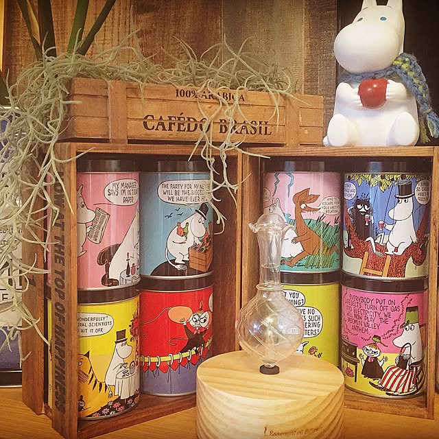 ムーミン缶のインテリア実例 ｜ RoomClip（ルームクリップ）