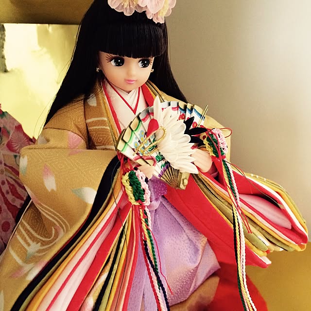 リカちゃん 立ち雛 ガラスケース入り 雛人形 久月 リカちゃん | 【公式