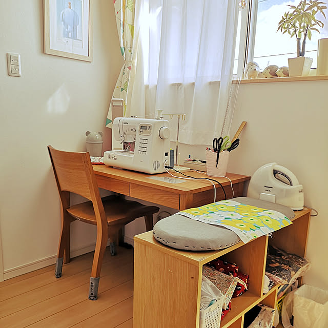 ミシン台のおしゃれなアレンジ・飾り方のインテリア実例 ｜ RoomClip