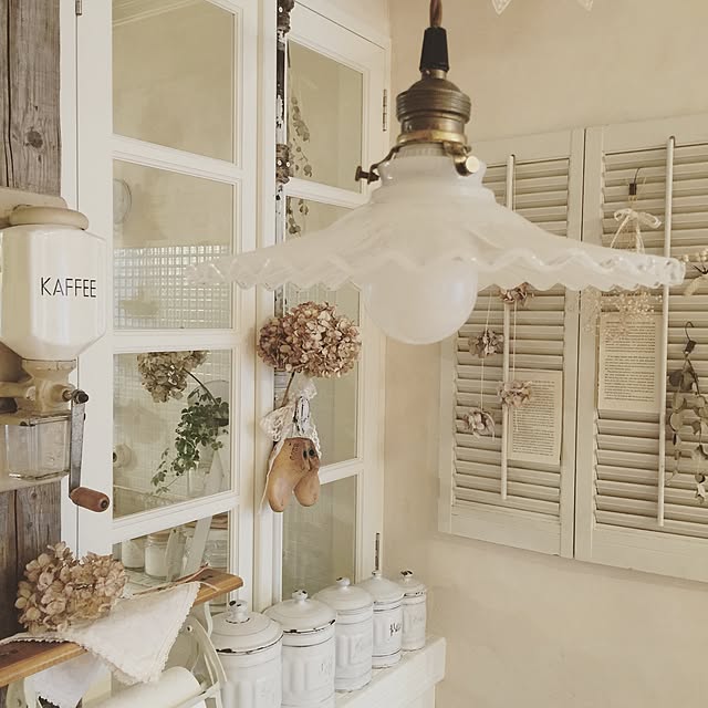 merci】 2a. フランス 吊り下げ 滑車 ランプ 古道具 什器 カフェ merci