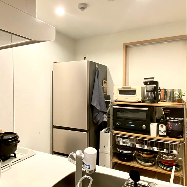 無印良品 冷蔵庫 ステンレスのおすすめ商品とおしゃれな実例