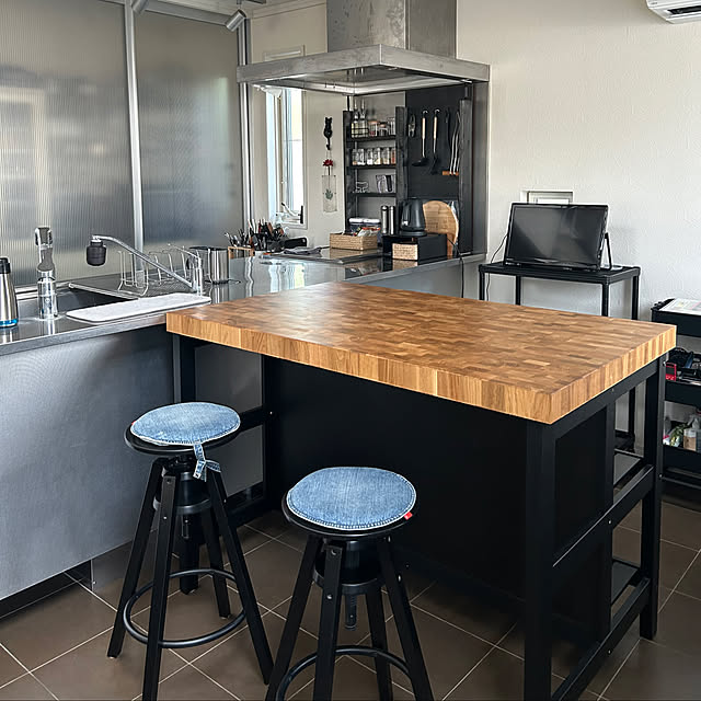 イケア VADHOLMA ヴァドホルマ アイランドキッチン - 通販 | 家具と