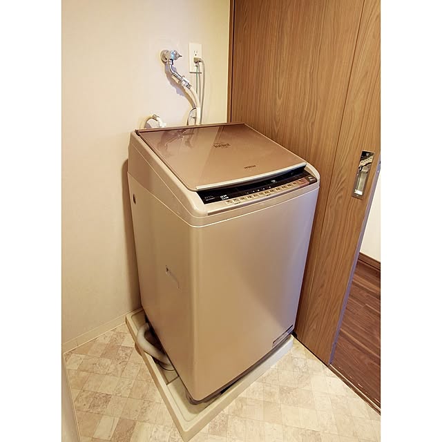 洗濯機 シャンパンゴールドのおすすめ商品とおしゃれな実例