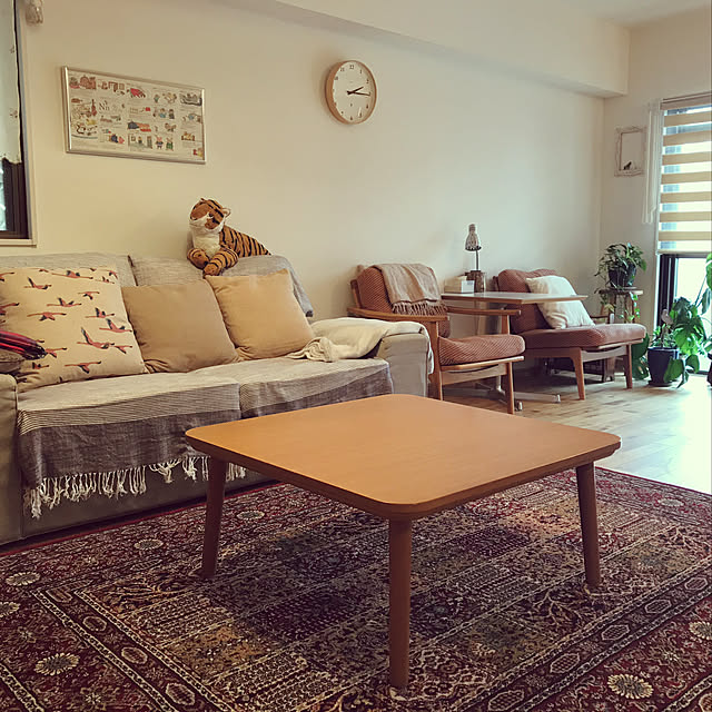 ☆IKEA/イケア☆】VALBY RUTA ラグ パイル短 170x230 cm/203.220.33