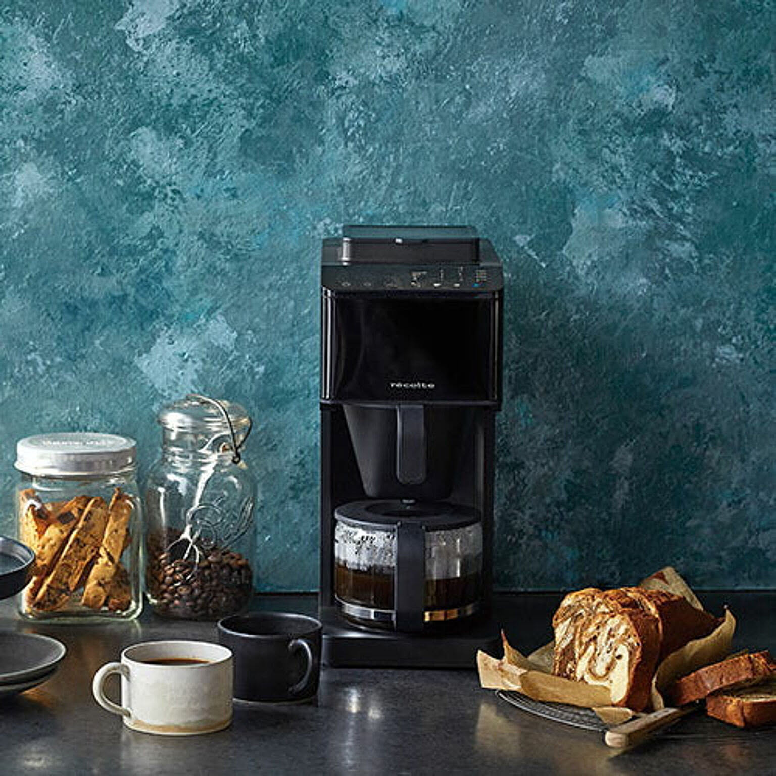 recolte Grind & Brew Coffee Maker RCD-1 ドリップコーヒー ブラック