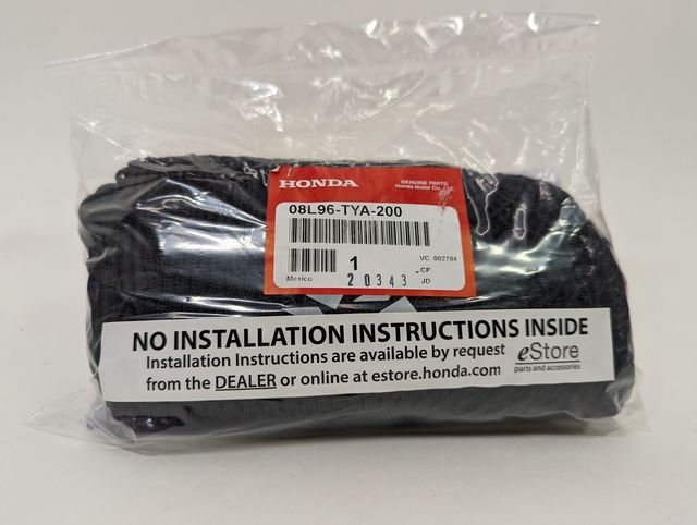 2022-2025 Acura MDX Hammock Style Design Rear Cargo Area Net Black