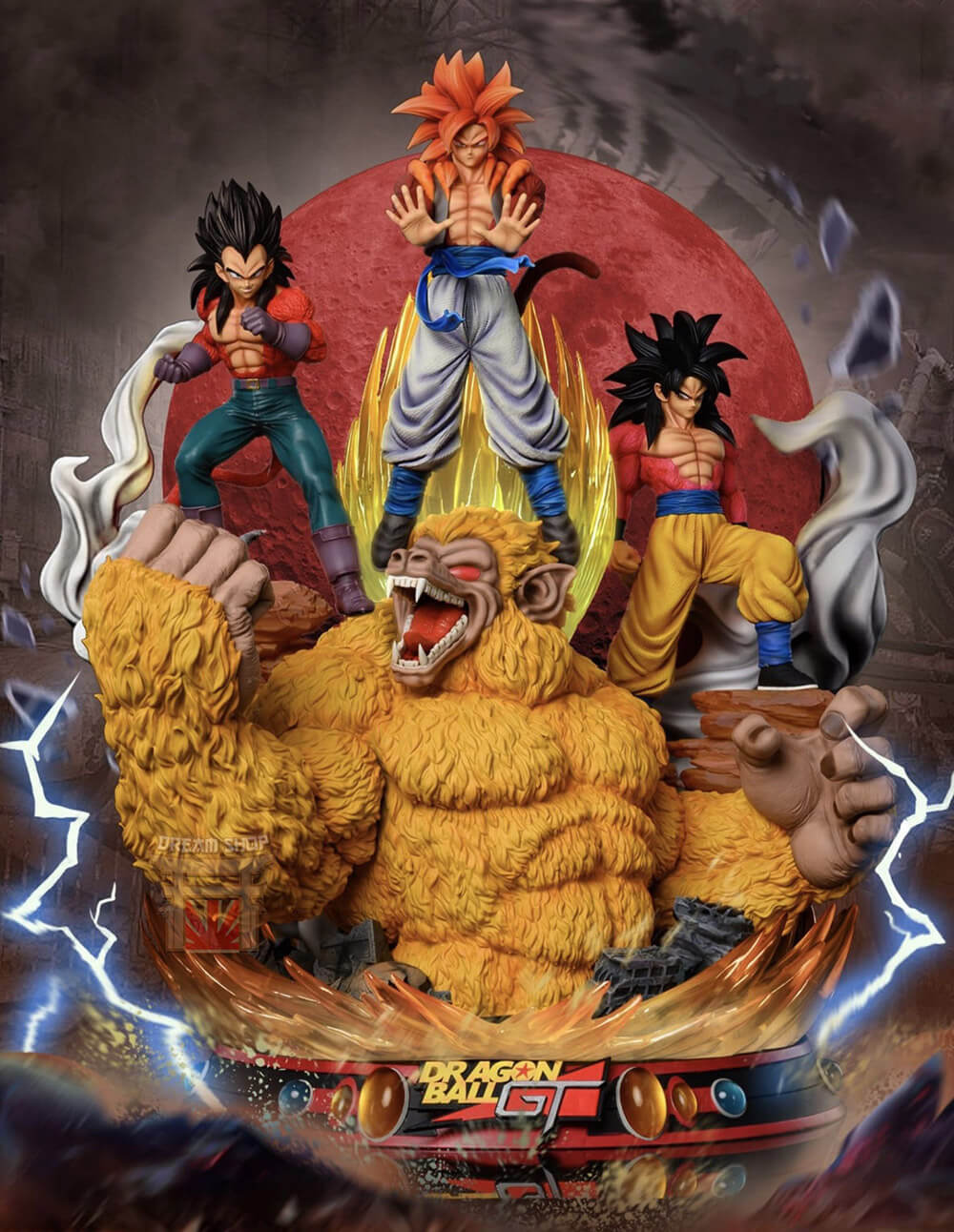 Dragon Ball GT Diorama - 3D Model by Tan Wan Lin Breda