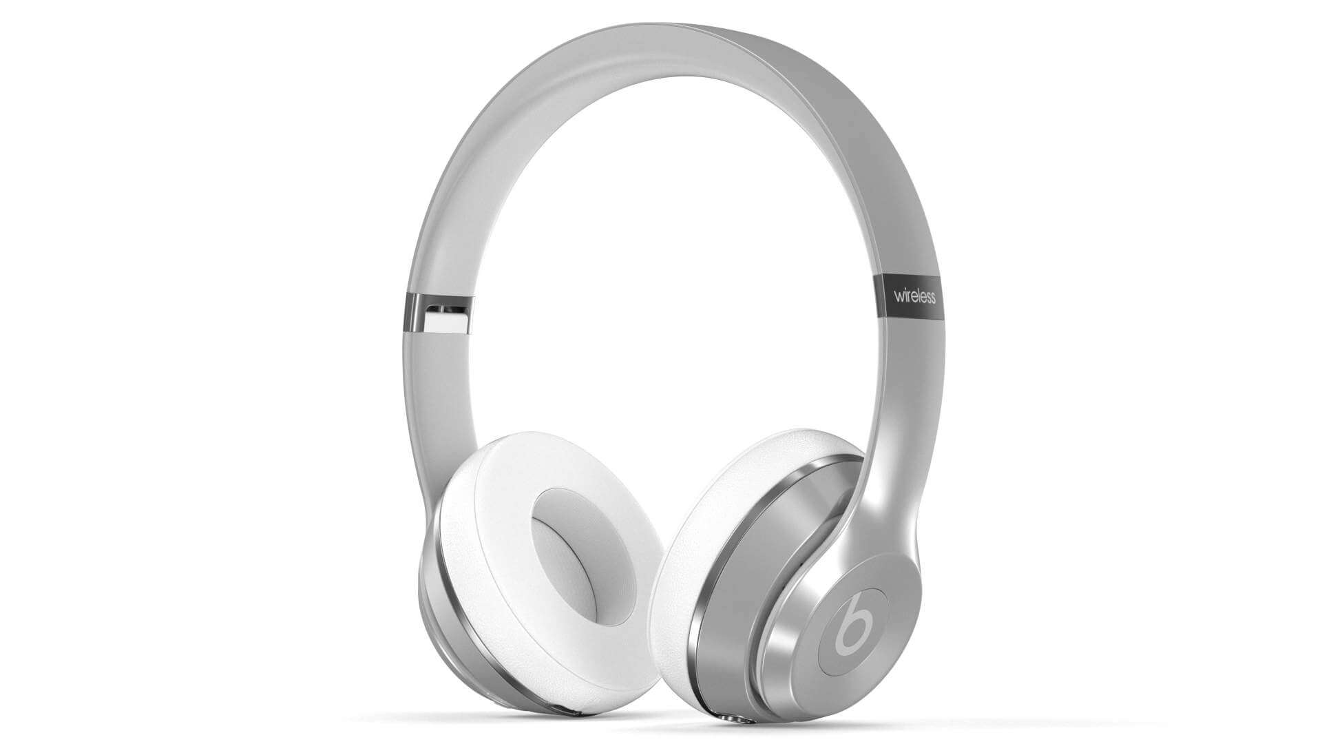 Beats Solo3 Wireless (Silver) - 3D Model by Cactus3D