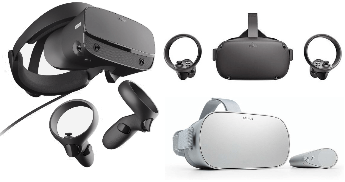 Oculus Go、Oculus Quest、Oculus Rift S、3機種を比較！どれを買う