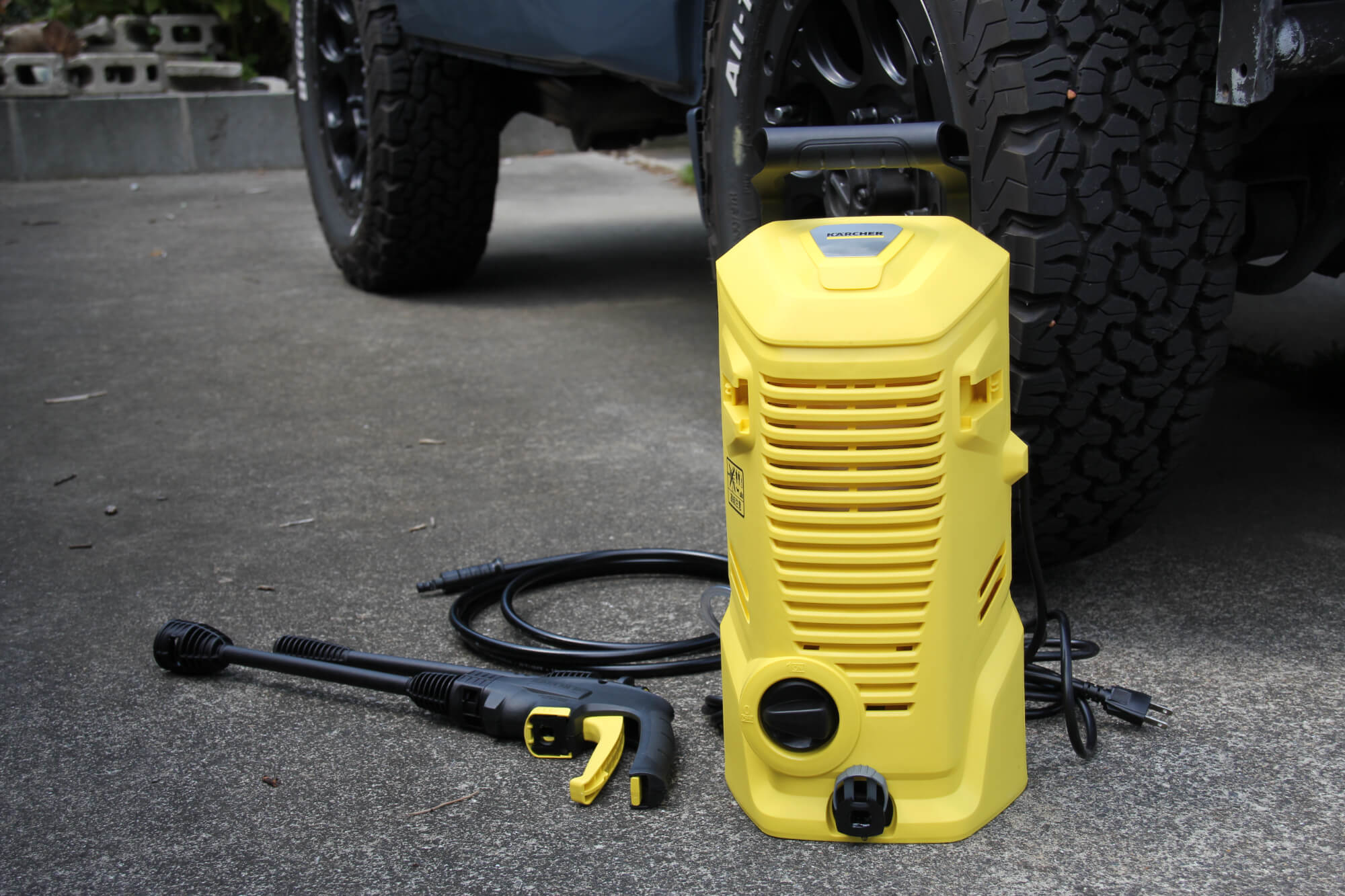 ケルヒャーのエントリーモデルK1で洗車したら捗りすぎた！コンパクト