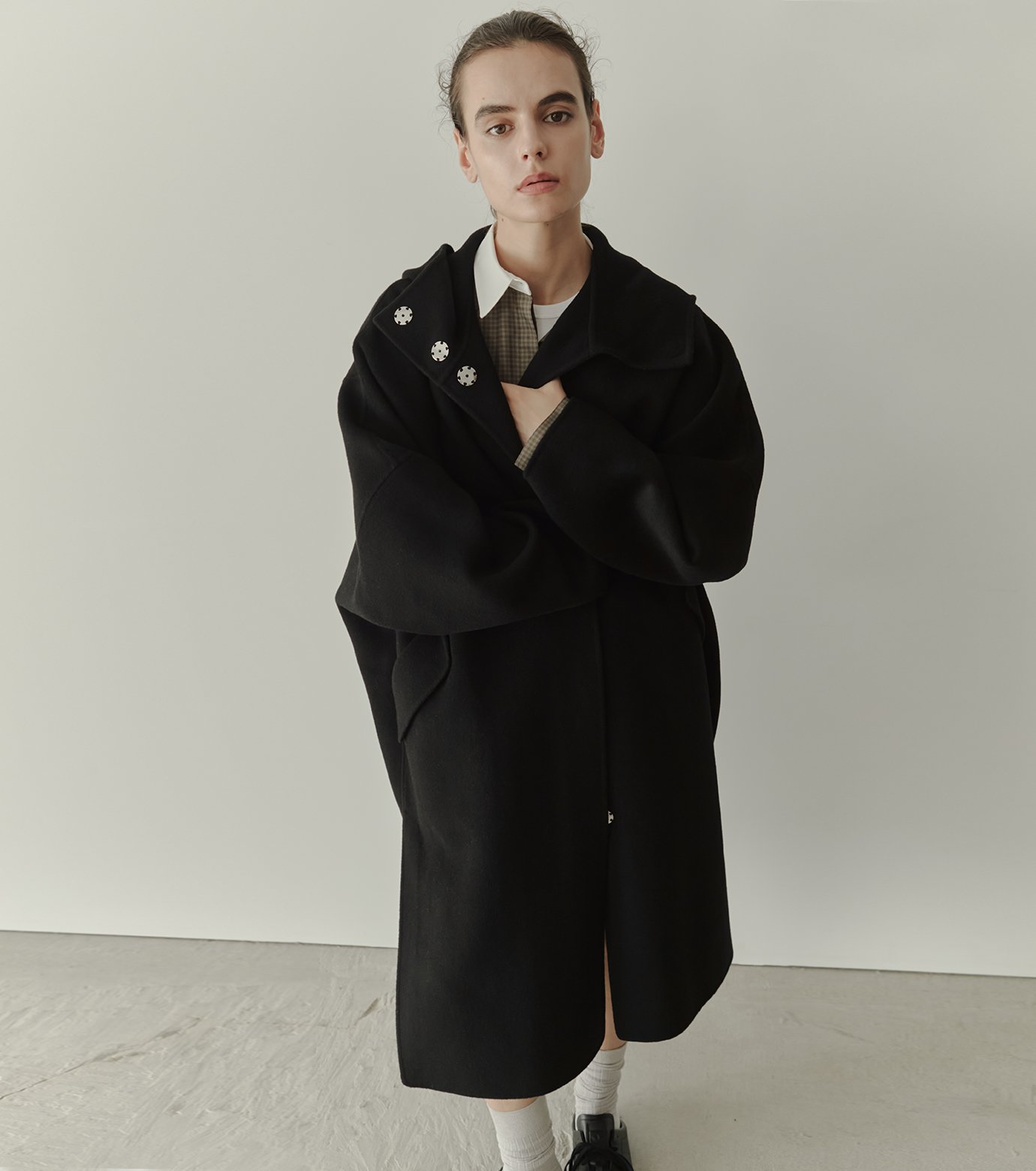 ル シェル ブルー - LE CIEL BLEU | Hooded Double-Face | RESTIR リステア