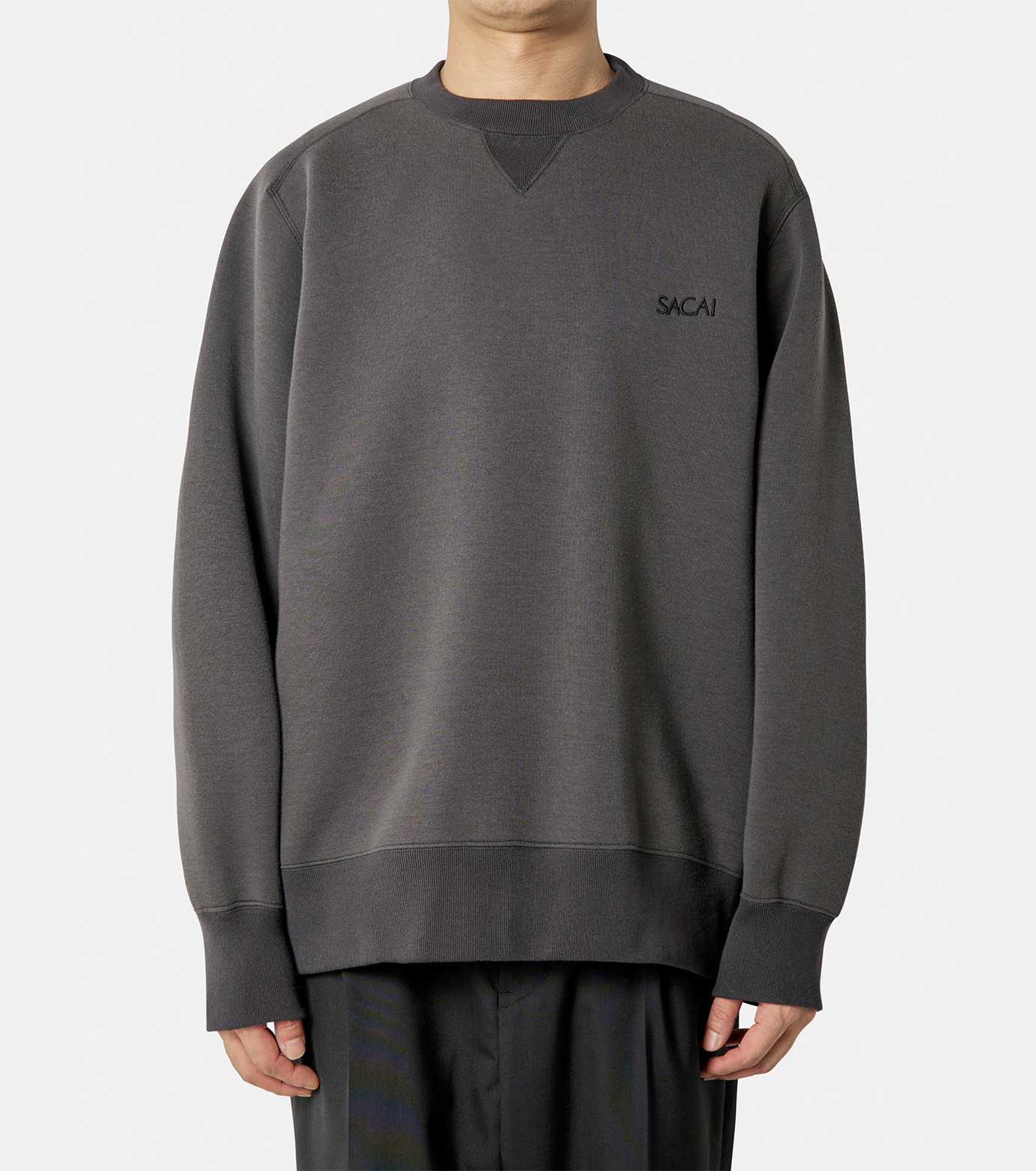 サカイ - sacai | Sponge Sweat Pullover-Gray-1の通販 | RESTIR リステア