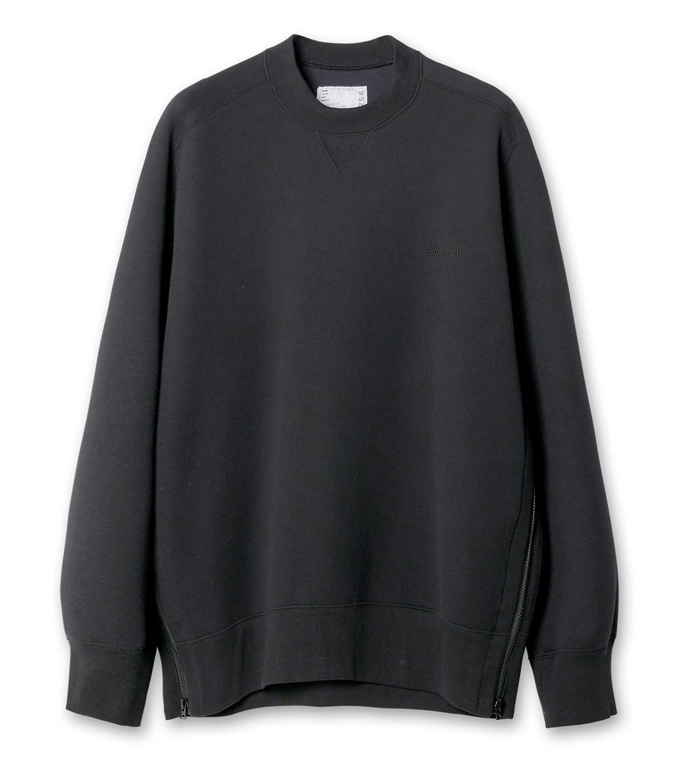 サカイ - sacai | Sponge Sweat Pullover-Black-1の通販 | RESTIR リステア