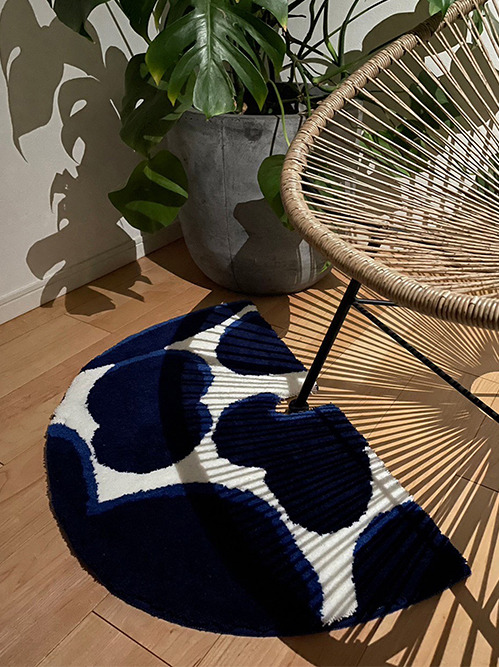 ミヨシ ラグ - MIYOSHI RUG | RUG LCB EXCLUSIVE-Blue-Fの通販