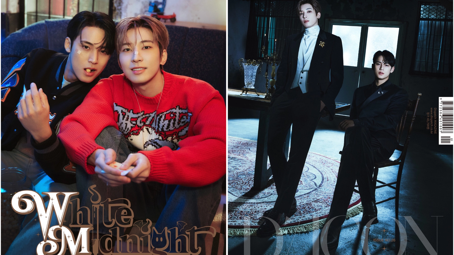 DICON写真集に「ミーニー」こと【SEVENTEENウォヌ＆ミンギュ】が登場