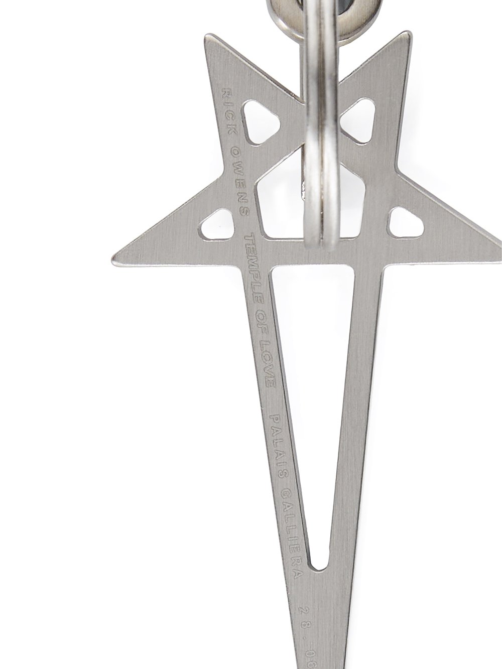 rick owens pentagram Palladio キーホルダー Pentagram Keychain in