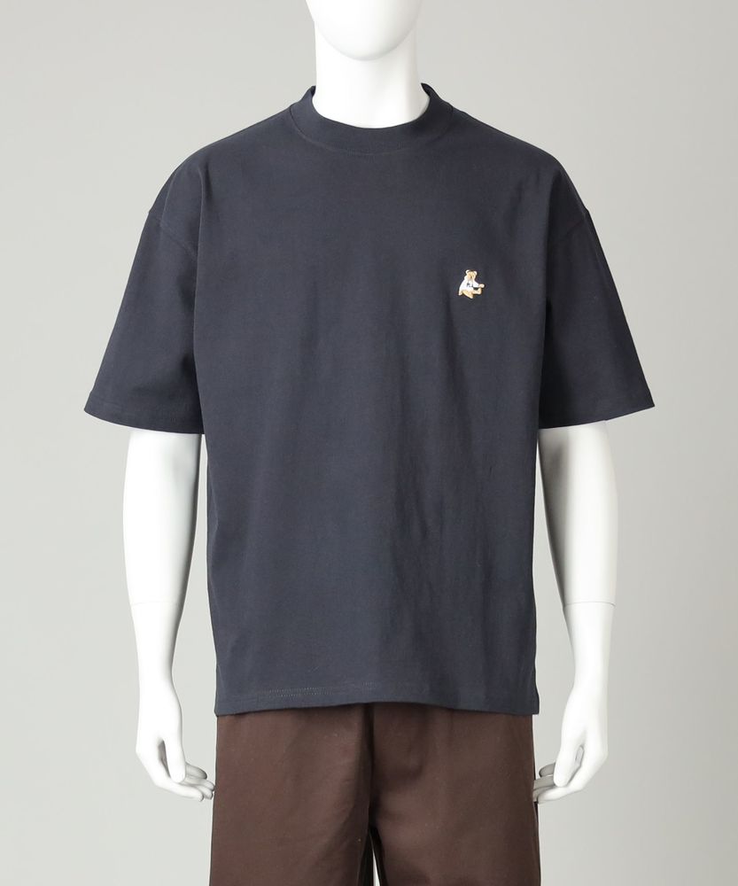 テディベア刺繍Tシャツ メンズ(M ホワイト): トップス｜Right-on公式