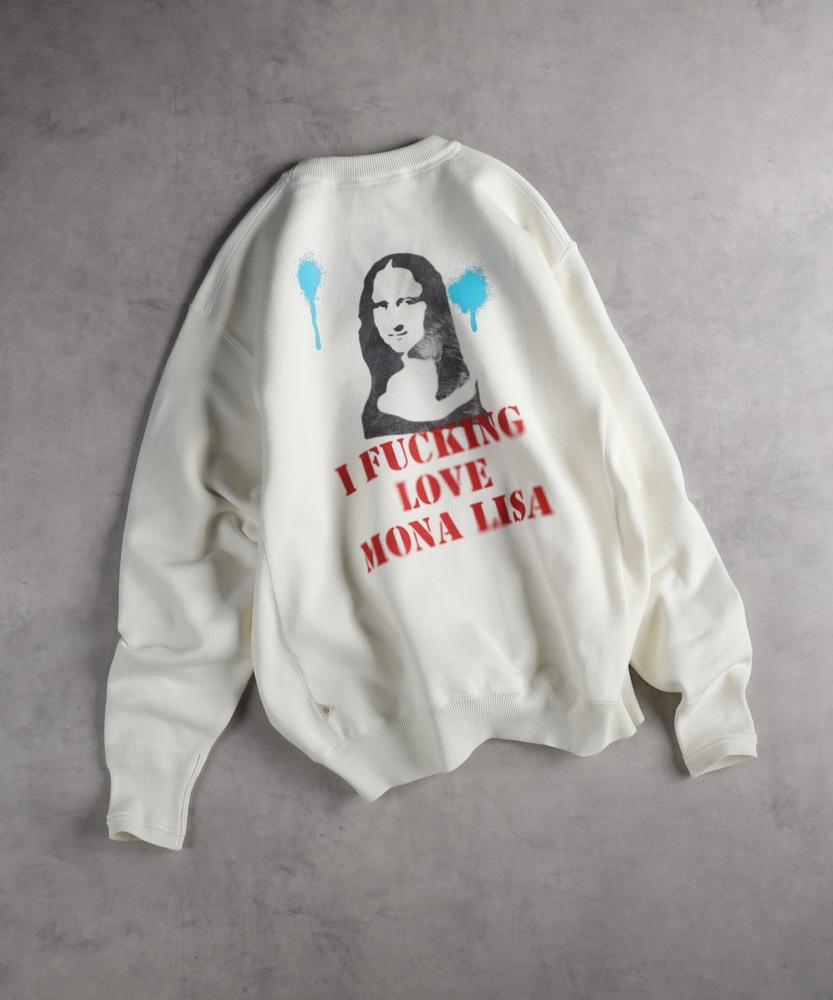 WEB限定】【ジャクソンマティス】モナリザスウェットニット(M ホワイト