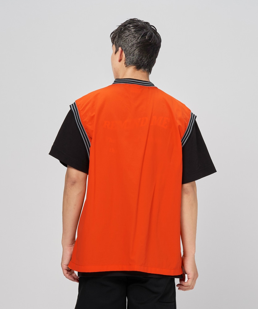 ナイロンVネックベスト(M オレンジ): トップス｜Right-on公式