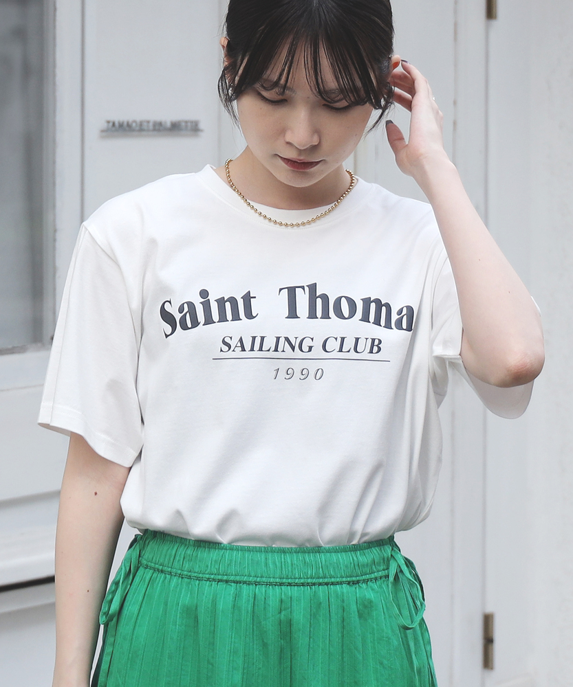 ロゴプリントTシャツ(M オフシロ): トップス｜Right-on公式オンライン