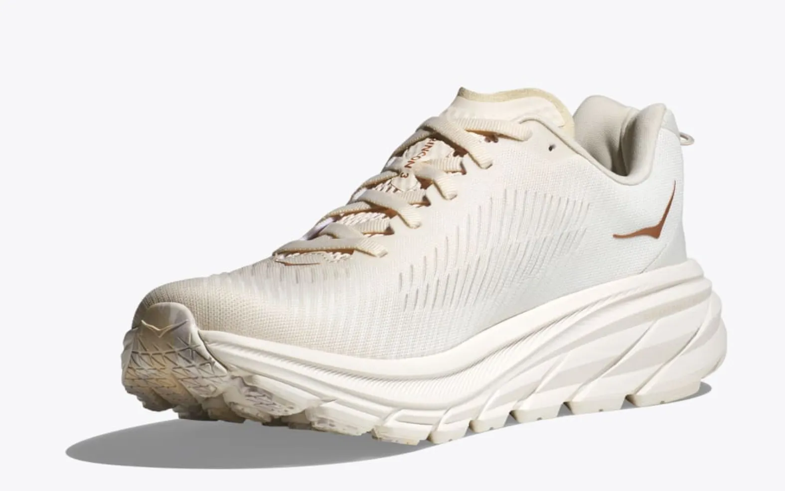 HOKA ONE ONE W. RINCON 3 EGGNOG/ROSE GOLD