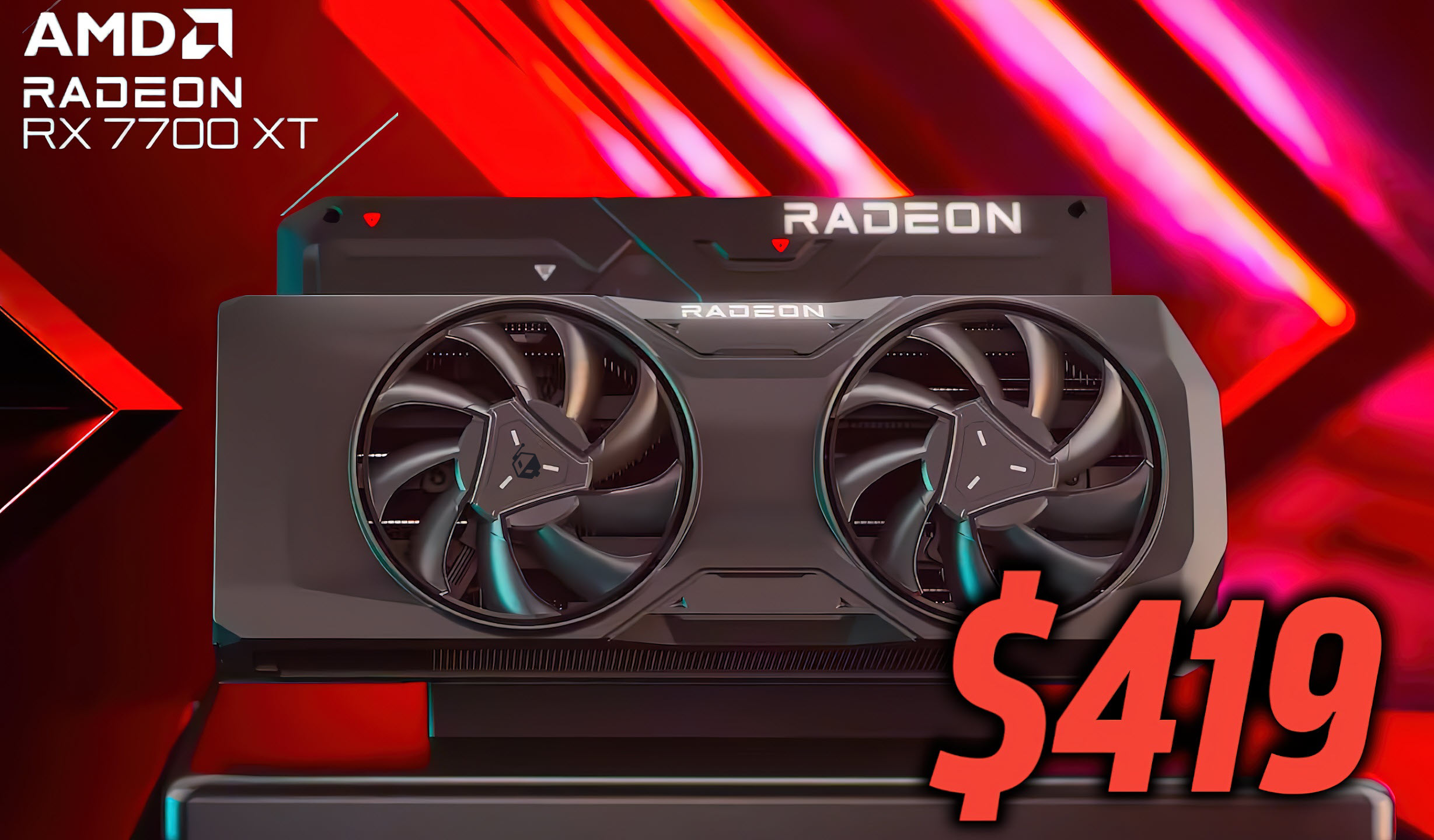 AMD Radeon RX 7700 XT GPU Gets Official Price Drop, Now Available