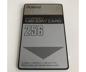 Roland M-256D Memory Card - Turnlab