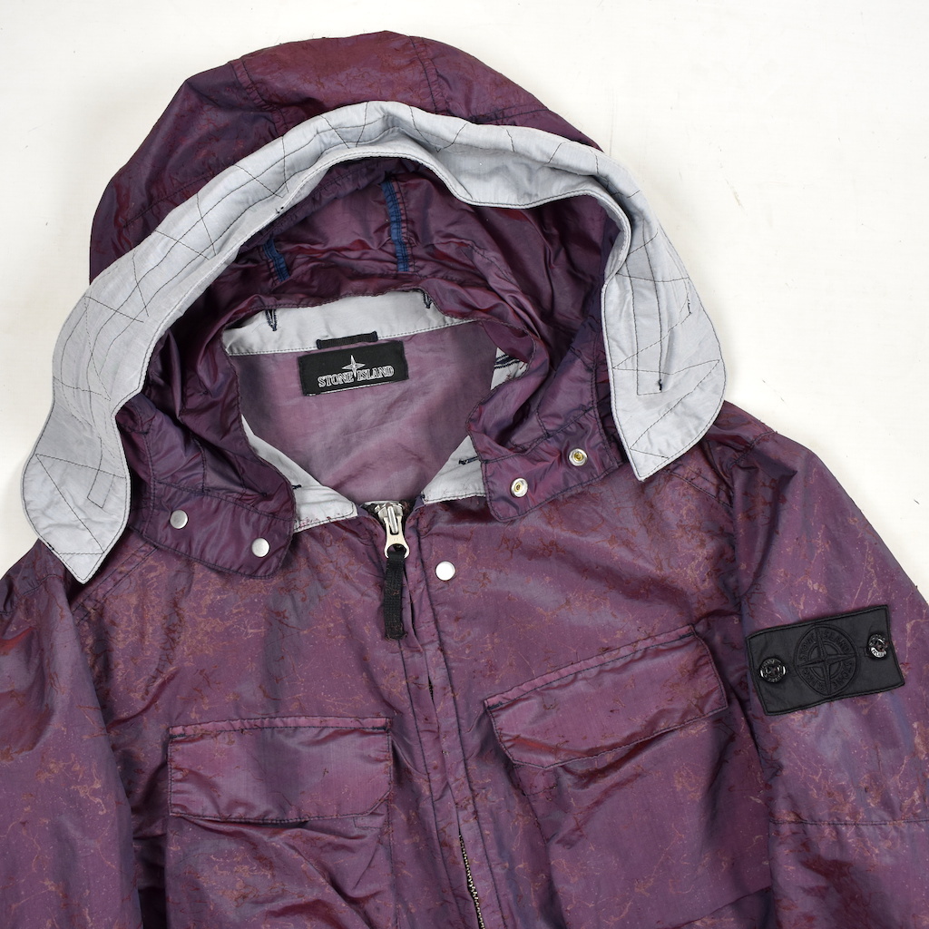 Stone Island Stone Island shadow project purple nylon metal spider