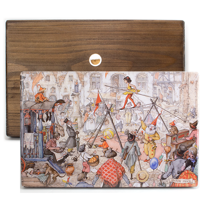 Masters-on-wood, Anton Pieck, Circus | Museum Webshop - Museum-webshop