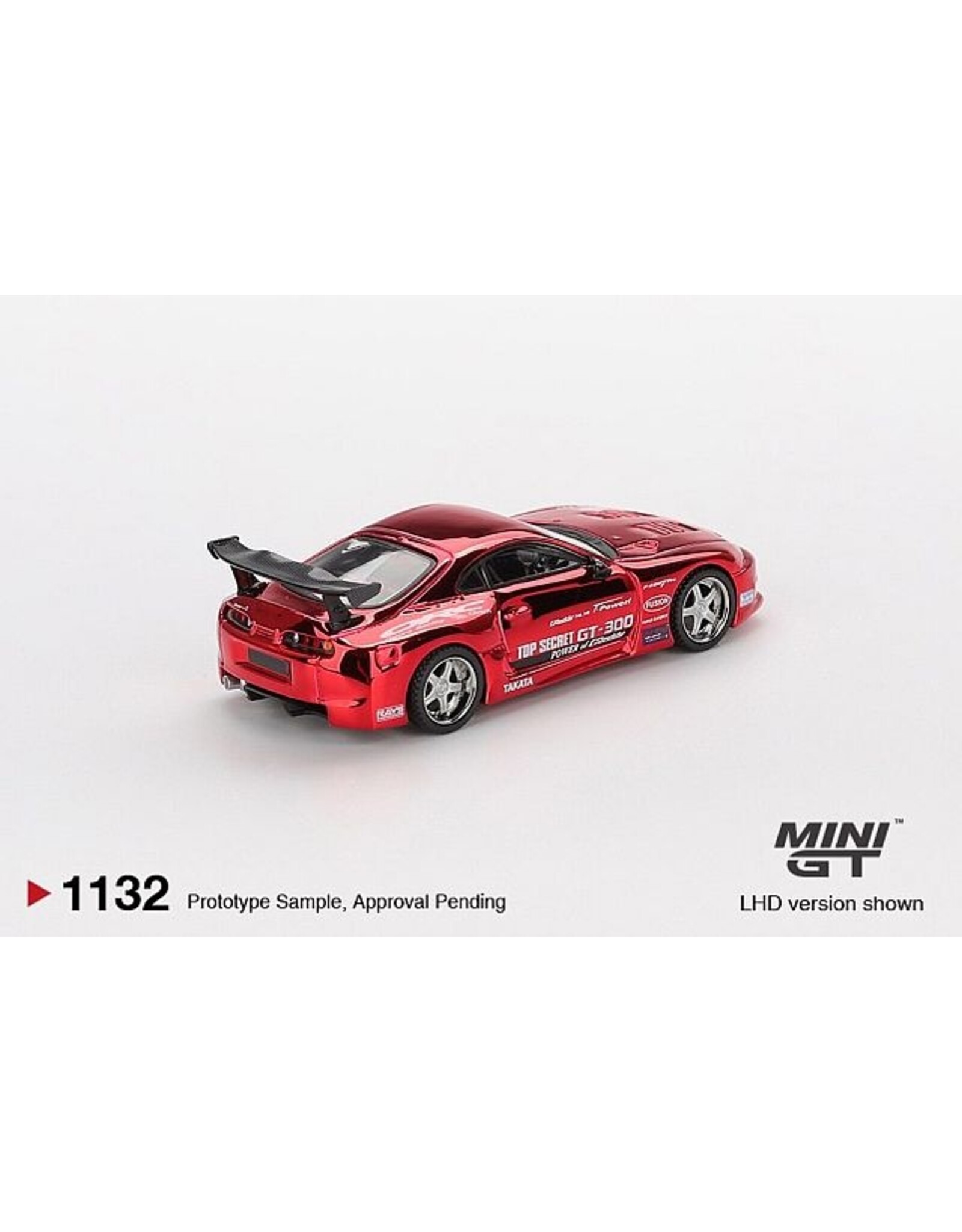 Art-Toys - Toyota Supra(A80)Top Secret GT-300(2014)red chrome