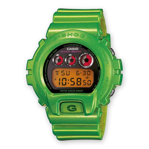 Casio DW-6900NB-3 : DW-6900NB-3 Lime Green » WatchBase