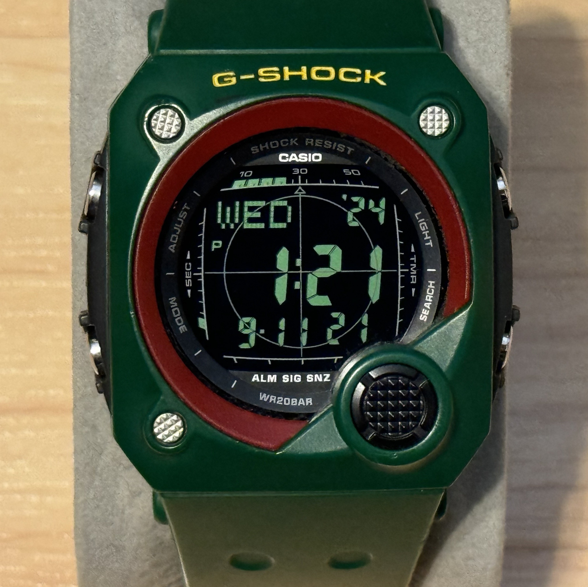 WTS] Casio G-Shock G-8000-1A G-8000RE Jamaican Rastafarian “Sniper