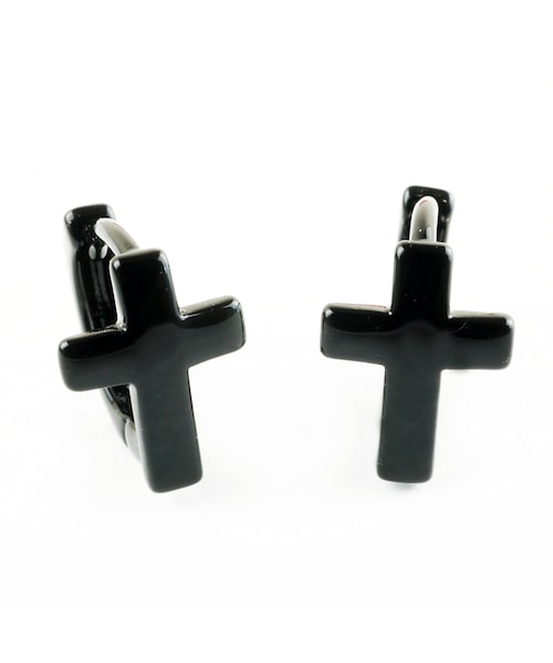 no brand（ノーブランド）の「両耳用（2個セット） クロスモチーフ