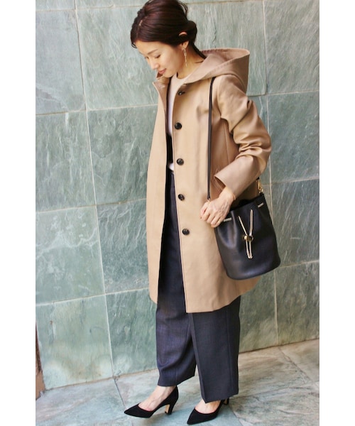 IENA（イエナ）の「《予約》トリプルクロスコットンフードコート