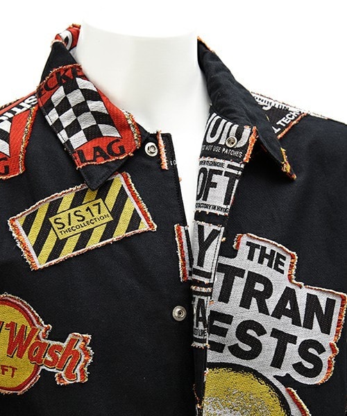 doublet（ダブレット）の「doublet 『STICKERS JAQUARD』コーチ