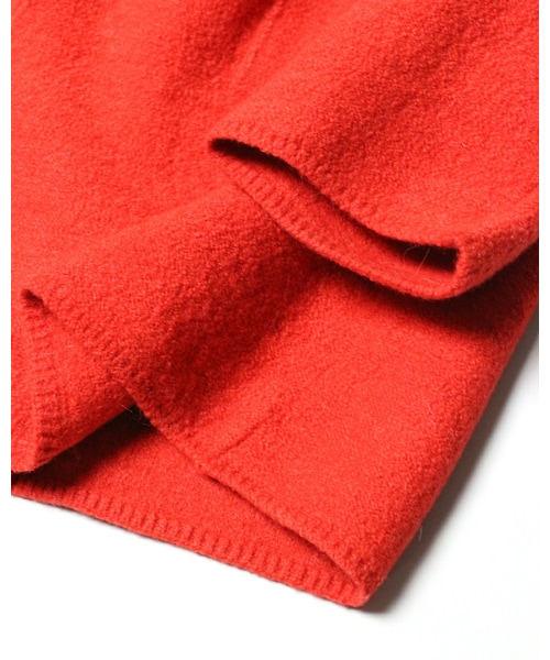 45R（フォーティファイブアール）の「ウールアルパカ縮絨フードコート