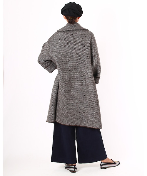 45R（フォーティファイブアール）の「ツイルKNIT PEA COAT（）」 - WEAR