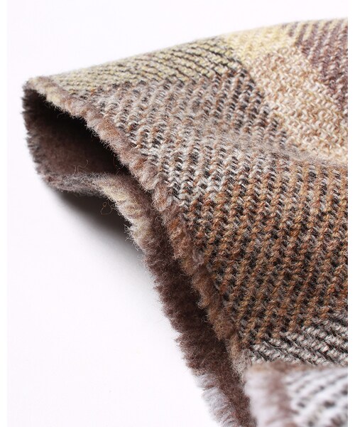 45R（フォーティファイブアール）の「HAPPY 14 ツイードPONCHO